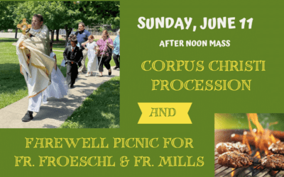 Procession & Picnic – June 11