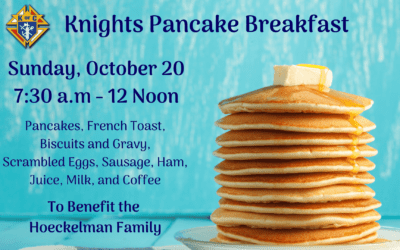 Knights Fundraiser Breakfast – October 20