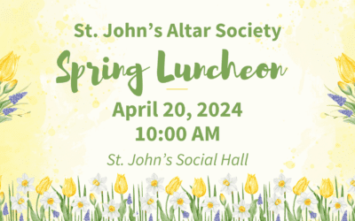 Altar Society Spring Luncheon