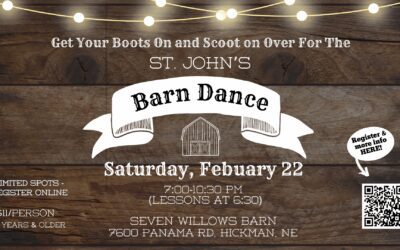 St. John’s Barn Dance – February 22