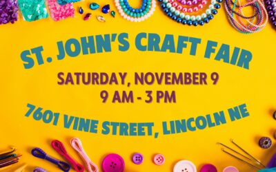 St. John’s Craft Fair – November 9, 2024